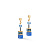 Серьги Blue Coeur de Lion 4905/21-0700 - миниатюра