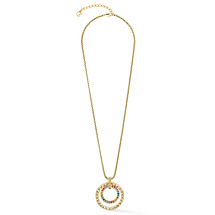 Колье Multicolour Rainbow-Gold