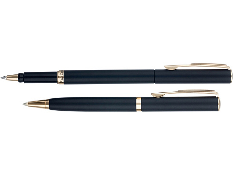 Набор Pierre Cardin PEN&PEN: ручка шариковая + роллер. Цвет - черный. Упаковка Е. - рис 3.