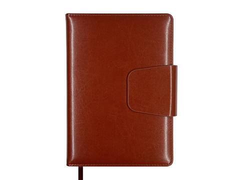 Ежедневник А5 недатированный Prestige, коричневый (Р) - рис 2.