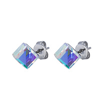 Пусеты Crystal AB Fiore Luna SWE0127/2 AB S