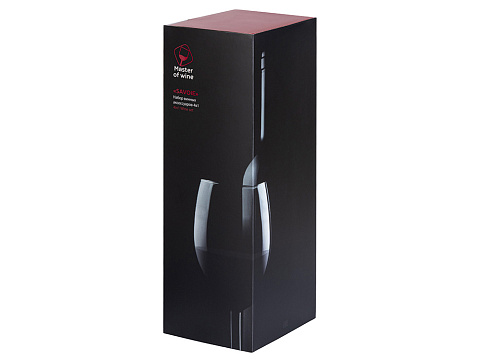 Набор винных аксессуаров 4в1 Savoie с покрытием soft touch - рис 4.