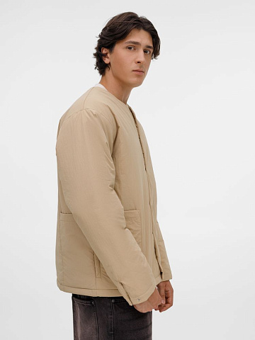 Куртка унисекс Veter, бежевая - рис 13.