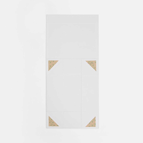 Коробка складная Quadra Fold, белая - рис 7.