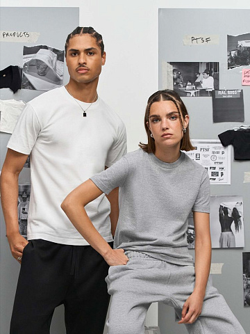 Футболка унисекс Cliff, белая - рис 8.