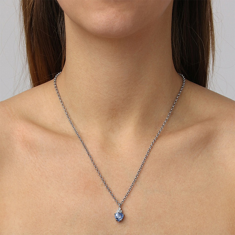 Колье  SPIRA SS LIGHT BLUE - рис 2.