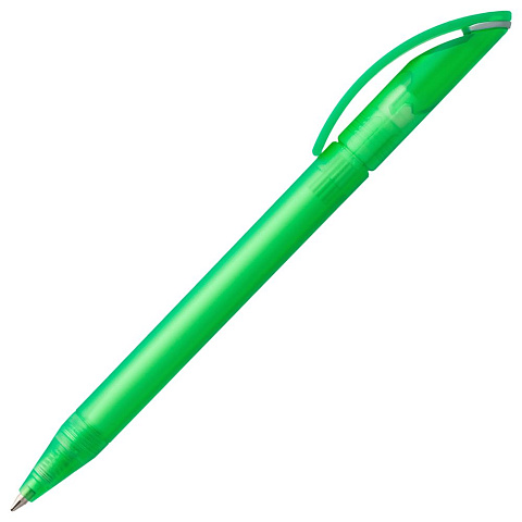 Ручка шариковая Prodir DS3 TFF Ring, светло-зеленая с серым - рис 3.