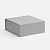 Коробка складная Quadra Fold, серая - миниатюра