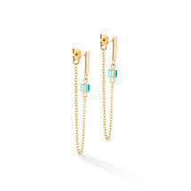 Серьги Multicolour Gold Coeur de Lion *5076/21-1516