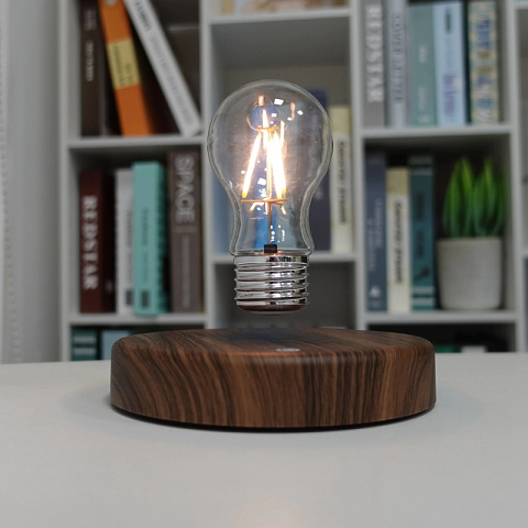 Левитирующая лампочка на круглой платформе - рис 3.