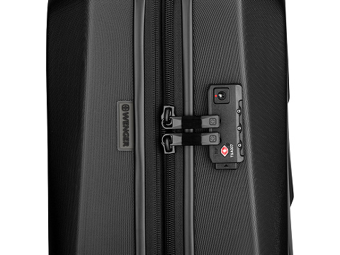 Чемодан WENGER Prymo, чёрный, средний, 45х65х26 см, 59 л, ABS+PC - рис 5.