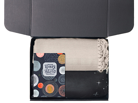 Подарочный набор Re:y. Haven  с пледом, кружкой и чаем - рис 3.