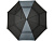Джефф 30-дюймовый ветрозащитный зонт-трость, серый/черный - миниатюра - рис 2.