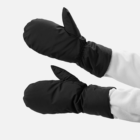 Варежки Warmshape, черные - рис 5.