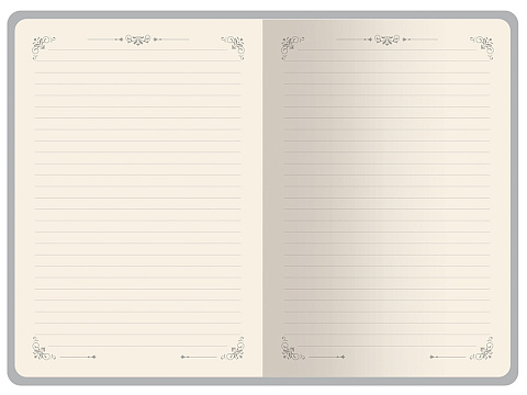 Ежедневник недатированный А5 Royal, коричневый с бронзовым срезом - рис 7.