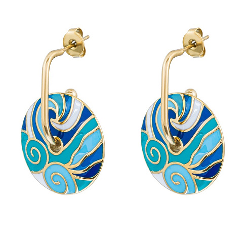 Серьги Fiore Luna AE13784-1 G - рис 3.