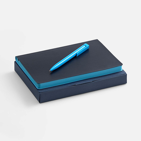 Набор Doppio, синий с голубым - рис 2.