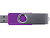 Флеш-карта USB 2.0 32 Gb Flash C1, фиолетовый - миниатюра - рис 4.