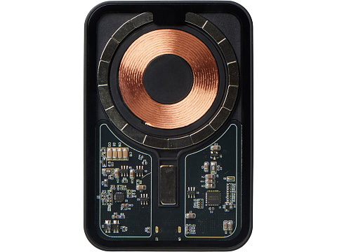 Беспроводной магнитный внешний аккумулятор с QC\PD MagnifIQ, 10000 мАч, 15 Вт, черный - рис 4.