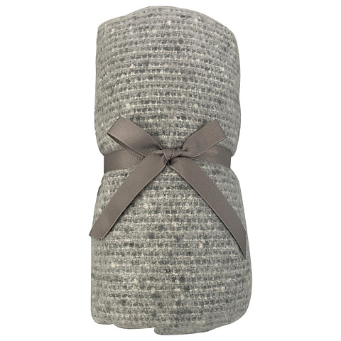 Плед акриловый SUPER SOFT CARE, серый