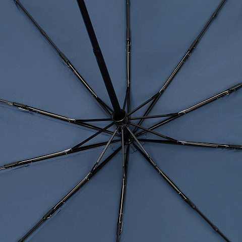 Зонт складной Regenfall, темно-синий - рис 4.