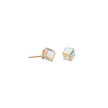 Пусеты Crystal AB Fiore Luna SWE1127/2 CAB RG