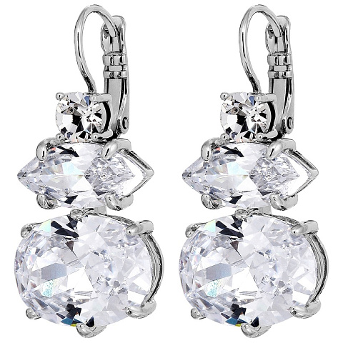 Серьги PARSANA SS CRYSTAL Dyrberg Kern 470013 - рис 3.