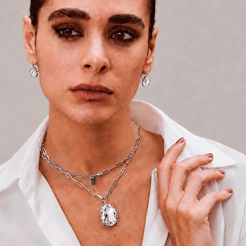 Колье  KALLY SS CRYSTAL - рис 2.