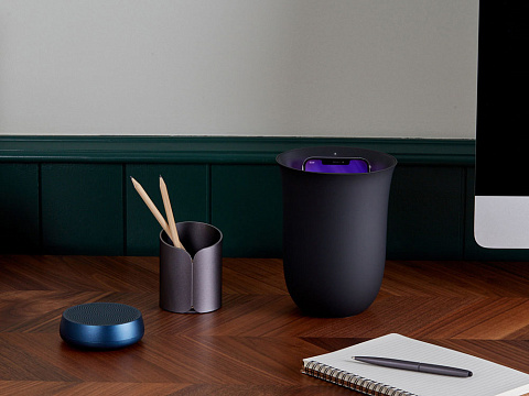 Колонка беспроводная Mino+ L, темно-синий - рис 4.