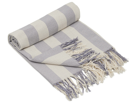 Подарочный набор c пледом, термосом, свечой и миндалем, красный - рис 5.