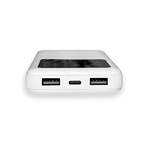Внешний аккумулятор Kris soft touch, 10000mAh (Белый) - рис 6.