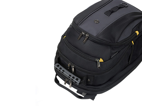 Рюкзак TORBER МЕГАПОЛИС с отделением для ноутбука 15.6, чёрный/серый, полиэстер, 37 х 17 х 45 см - рис 7.