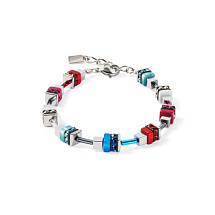 Браслет Blue-Red Coeur de Lion *4413/30-0703