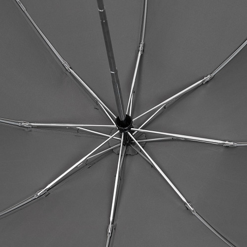 Зонт обратного сложения Easyroll, серый - рис 4.