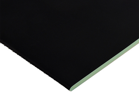 Бизнес-тетрадь А5 Pragmatic Contrast, 40 листов в клетку, черный с салатовым срезом - рис 2.