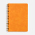 Ежедневник Spiral, недатированный, оранжевый - миниатюра