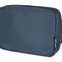 Трип Эви дорожная сумка через плечо из переработанного материала GRS объемом 1 л, серо-синий