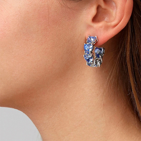 Серьги HARDY SS LIGHT BLUE - рис 2.