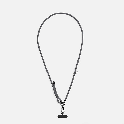 Шнурок для телефона OmniHold, серый