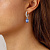 Серьги BARBARA SS LIGHT BLUE - миниатюра - рис 2.