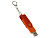 USB-флешка на 32 Гб 2 в 1 поворотный механизм, c дополнительным разъемом Type-C с одноцветным металлическим клипом, оранжевый - миниатюра - рис 3.