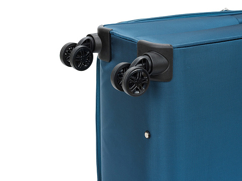 Чемодан TORBER ВИВИ, синий, полиэстер, 48 х 28 х 78 см, 89 л - рис 11.