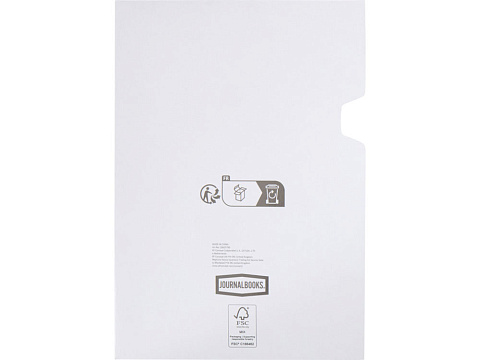 Блокнот Alder формата A5 в твердой обложке, черный - рис 7.