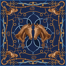 Платок Конный клуб