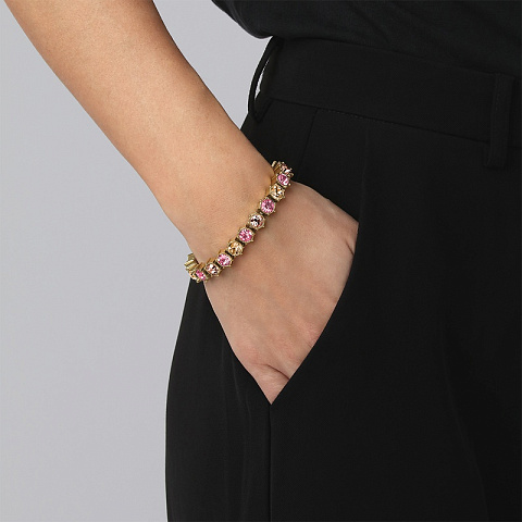 Браслет COURAGE SG LIGHT ROSE MIX - рис 2.