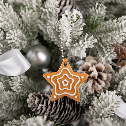 Мини-подвеска «Пряник», звездочка - рис 4.
