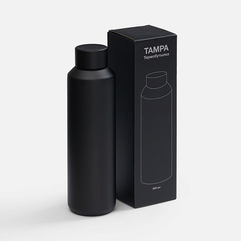 Термобутылка Tampa, ver.2, черная - рис 5.