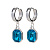 Серьги Aquamarine Fiore Luna *LE6117 S - миниатюра
