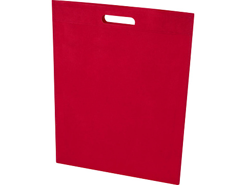 Экосил эко-сумка из нетканого материала из переработанных материалов по стандарту GRS объемом 5 л, красный