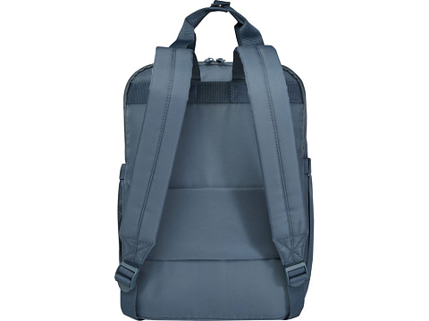 Трип 14 Эви рюкзак для ноутбука из переработанного материала объемом 9 л, серо-синий - рис 3.